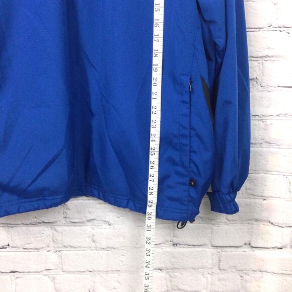 Grand Slam Men's 1/4 Zip Mock Neck Pullover Long Sleeve Golf Jacket Blue L - Picture 10 of 11
